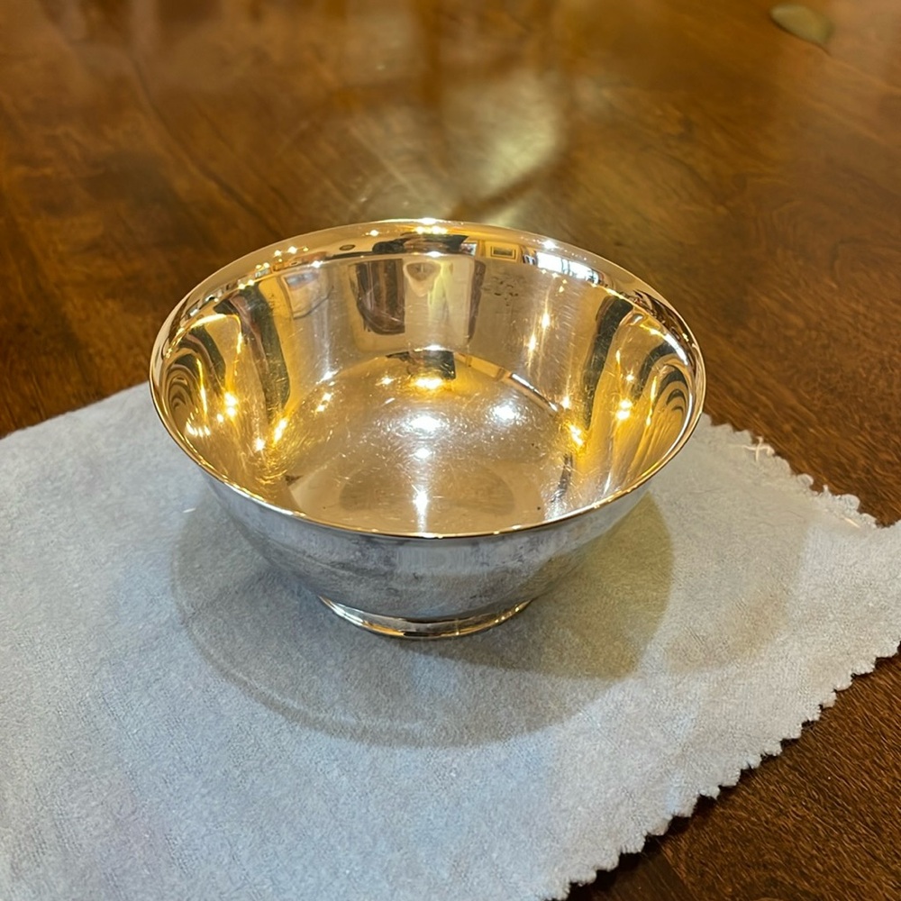 Paul Revere 4” Silver Dish